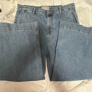 Everlane Wide Leg Jeans Size 33 Ankle
